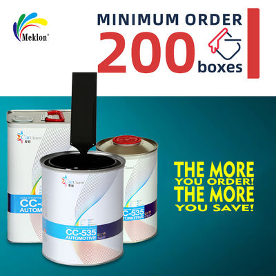 Zwarte autoverf topcoat met geavanceerde faciliteiten sterke hechting autoverf