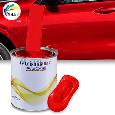Autoverf Auto Refinish1k Rood Basecoat High Gloss Mirror Effect Automotive Refinish Verf