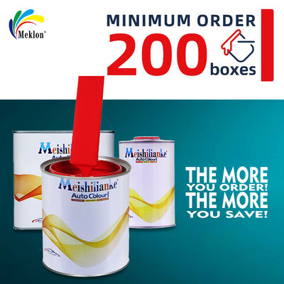 Autoverf Auto Refinish1k Rood Basecoat High Gloss Mirror Effect Automotive Refinish Verf