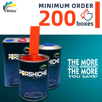 Basecoat High Gloss Mirror Effect Car Paint Automotive Paint 1K Big Red Car Repair Paint Pure And Full Color Leverancier