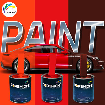 Basecoat High Gloss Mirror Effect Car Paint Automotive Paint 1K Big Red Car Repair Paint Pure And Full Color Leverancier
