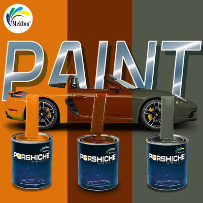 Hoogduurzame hoogglanzende autoverf 2K Solid Color Coating Basecoat Autoverf