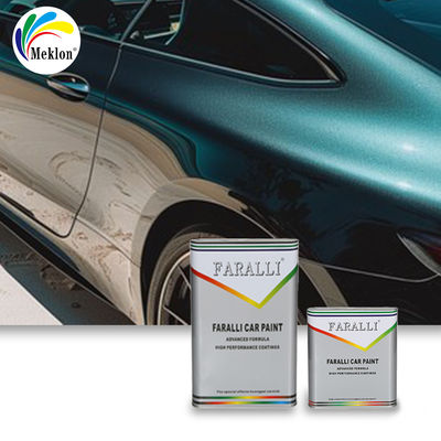 Hoogglans metallic paars 2K autolak voor autoschadeherstel