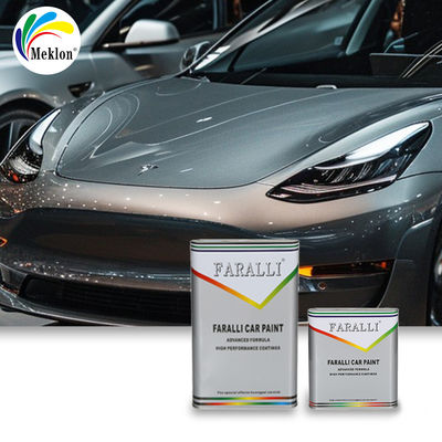 Hoogglans Vloeibare witte parel Verf metaal lila auto verf Auto verf 2K Solid Color Coating Basecoat Auto verf