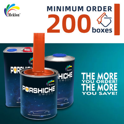 Hoogglanzende auto helder laag lak 1K Topcoat Acryl solide kleuren Auto verf