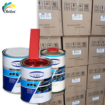 1K Red Car Refinish Verf Onafhankelijke R & D en productieteams met Masterbatch-diagrammen en kleurkaarten