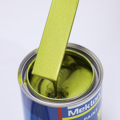 1K Smaragdgeel Goed hechtingsvermogen Sterk bedekkend vermogen Hoge chroom autoverf basiscoat