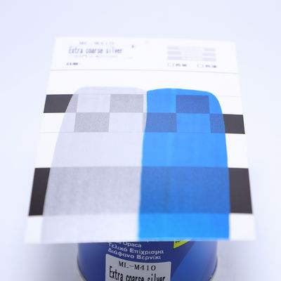 1K extra ruwe zilveren autoverf High Solid Auto Refinish High Gloss Clear Coat Voor autoverf Polyester Epoxy