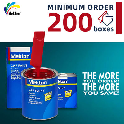 Goed evenwicht 2K Oranje Rood Metalen Autoverf Acryl Vloeibare Beschermingsspray