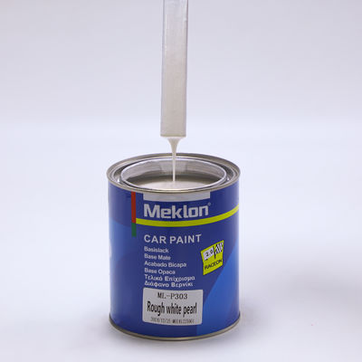 Hoge solide autofinish 1K ruwe witte parel lak hoogglans helder coat mixing systeem hars vloeibare coating spray fabriek