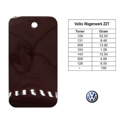 Volkswagen Z3T Verf auto verf Langdurig Briljante afwerking