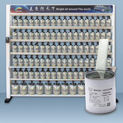 Schramweerstand Honda NH552M 1K lichtgrijze zilveren acryl autoverf