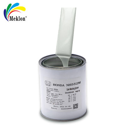 Schramweerstand Honda NH552M 1K lichtgrijze zilveren acryl autoverf