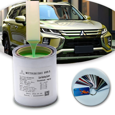 1K Acrylic Technology Verf auto verf voor hoge temperaturen en droge omgevingen met champagne goud effect