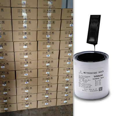Aangepaste Afwerking Autolak MITSUBISHI X03 1K Black Pearl Acryllak Voor Extreem Weer En Complexe Wegomstandigheden