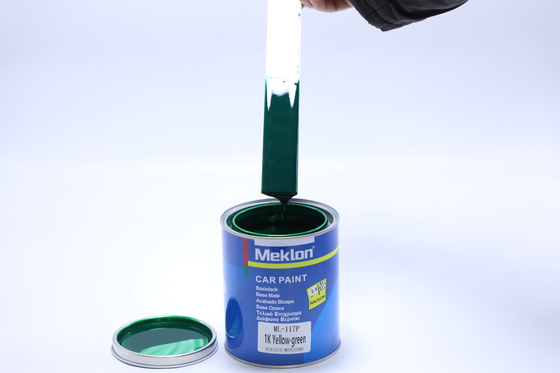 Zeer resistent en krasbestendig, afgestemd op de originele geelgroene autolak