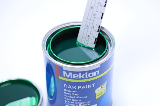 Zeer resistent en krasbestendig, afgestemd op de originele geelgroene autolak