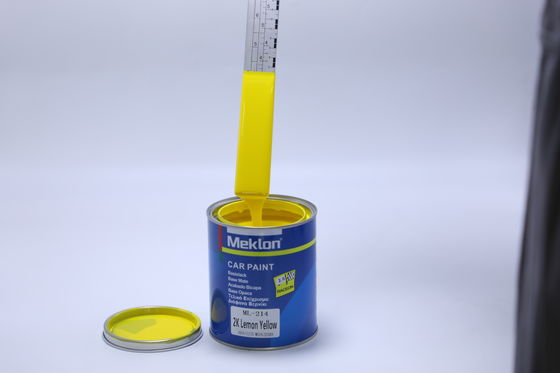 Weerbestendige en hittebestendige citroengele, veelverkochte autolak
