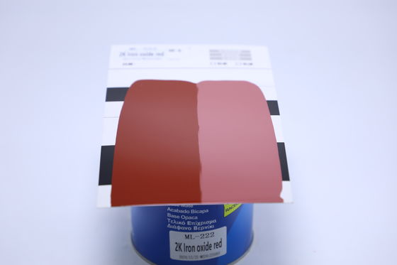 Slijtvast en corrosiebestendig ijzerrood autolak