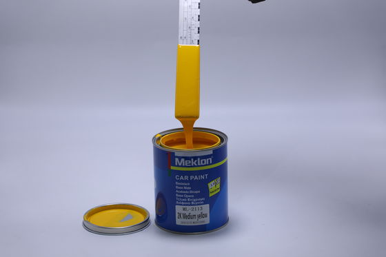 MK2113 Warm verkoop UV-bestendige matte textuur Neutrale gele autoverf