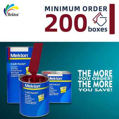 1K2K Auto Verf Met Hoge Expressive Power En Hoge Dekking Donkere Rode Auto Verf