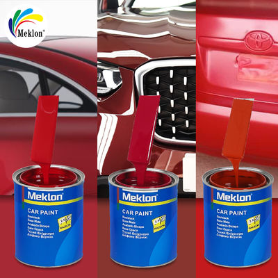 Match met originele fabriek anti UV positieve rode auto reparatie verf