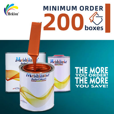 Weerbestendige en UV-bestendige Oranje Rode Auto Repair Verf