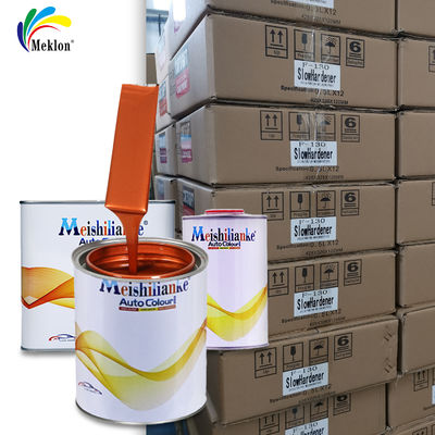 Weerbestendige en UV-bestendige Oranje Rode Auto Repair Verf