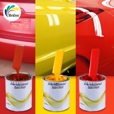 Original Factory Grade Effect Hot Selling High-Cost-Effective Schramvast En slijtvast Helderrood Auto Reparatie Verf