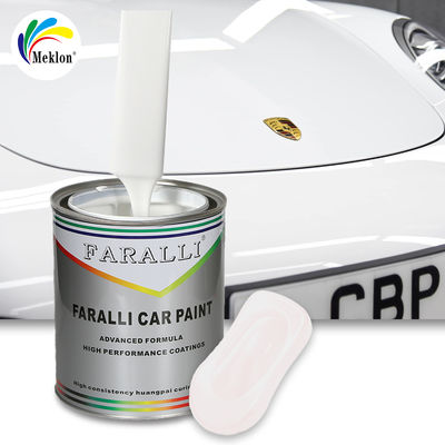 1K Ferrari Hot Selling Efficiënt en snel droogend Pure White Car Spray Paint