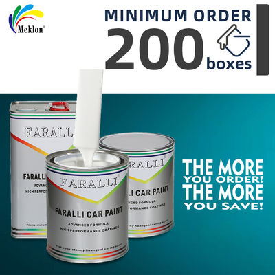 1K Ferrari Hot Selling Efficiënt en snel droogend Pure White Car Spray Paint