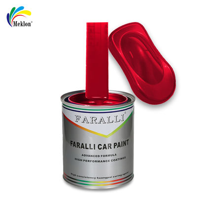 Hoogglans, passend bij de originele fabriekskleur autolak rood autospuitverf