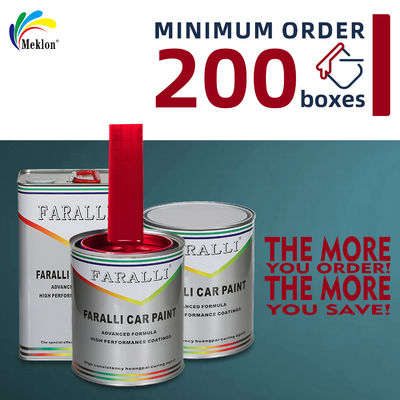 Hoogglans, passend bij de originele fabriekskleur autolak rood autospuitverf