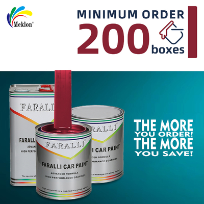 Matte glanzende snel droogende langdurige anti-corrosie druivenrode auto reparatie verf