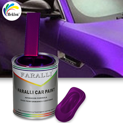 1K2K Zelfnivellerende Sprankelende Paarse Autospray Reparatie Verf Kleurmatching met de Originele Fabrieks kleur