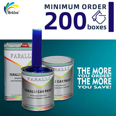 Sneldrogende en efficiënte Deep Blue Metallic lak die overeenkomt met de originele fabriekskleur voor autospuitwerk