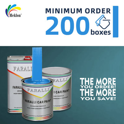 Zeer efficiënte en sneldrogende acryl hemelsblauwe autoreparatielak met hoge prestaties