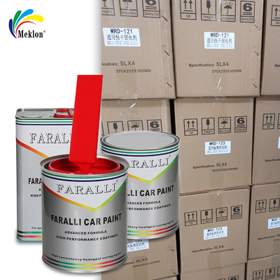 Fabrieksgeleverde Hoogglans Duurzame en Slijtvaste Helderrode Autosprayverf