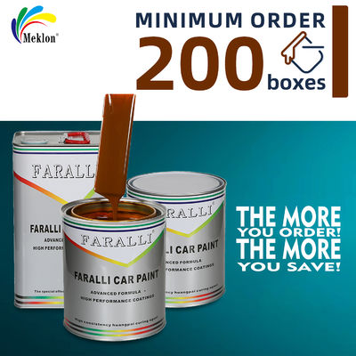 1K2K Milieuvriendelijke Bruine Autolak met Krasbestendigheid en Hoge Temperatuurbestendigheid