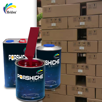 Match de originele fabriekskleur met hoge kosteneffectiviteit voor wijn rode auto reparatie en verf