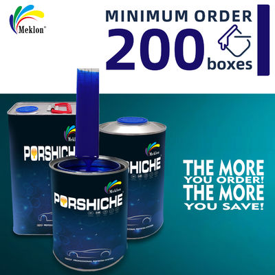 Helderblauwe automobielverf Schramvrij Glanzige afwerking 2:1 Mixverhouding