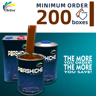 Metalen bruine autoverf met een laag VOC-gehalte