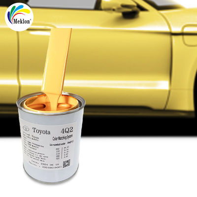 UV-bestendige champagne gouden autolak met lage VOC