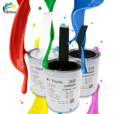 Hoge glanzende zwarte 1K reparatieverf voor metalen oppervlakken