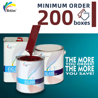 Hoge glans, hittebestendige en weerbestendige klassieke rode autoverf