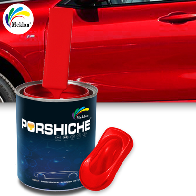 Basecoat High Gloss Mirror Effect Car Paint Automotive Paint 1K Big Red Car Repair Paint Pure And Full Color Leverancier