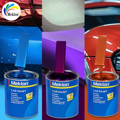 Auto Body Car Paint 1K Basecoat Blauw Parel Kleuren Crystal Coating Automotive Spray Auto Base Car Paint