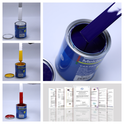 Industriële prestaties en chipbestendige hoogglans coating voor superieure resultaten Blauwe autolak