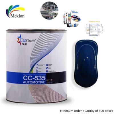 UV-resistentie spuit auto afwerking verf 1K blauwe auto coating voor reparatie