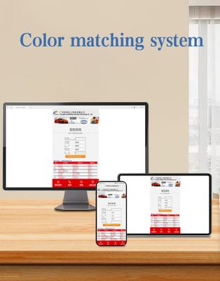 2K Stand Blue Paint High Performance Automotive Paint Spraying 2K Verf Voor Autoreparatie